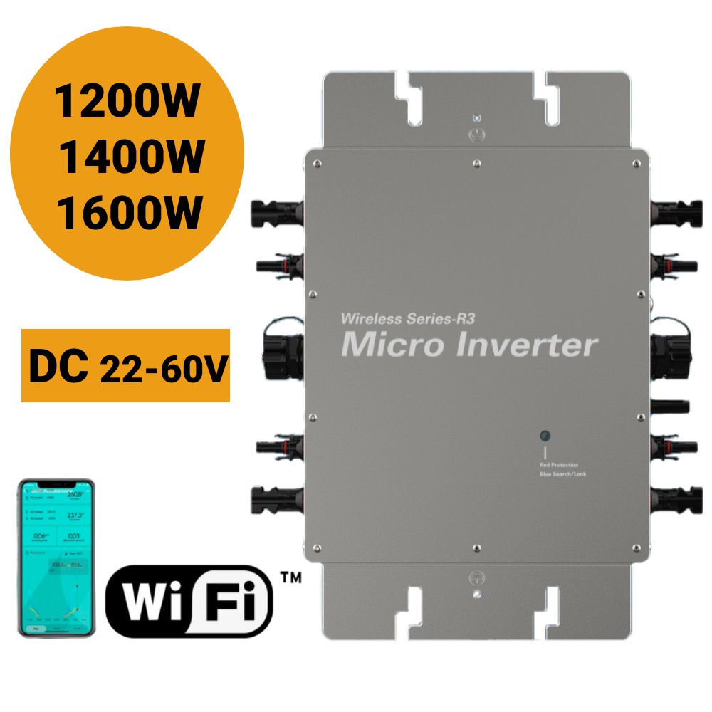 Grid Tie Watt Solar Micro Inve - огляд і ціна Micro Inverter 1400W Solar Grid Tie
